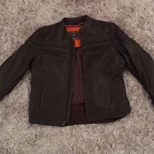First classics brown leather jacket